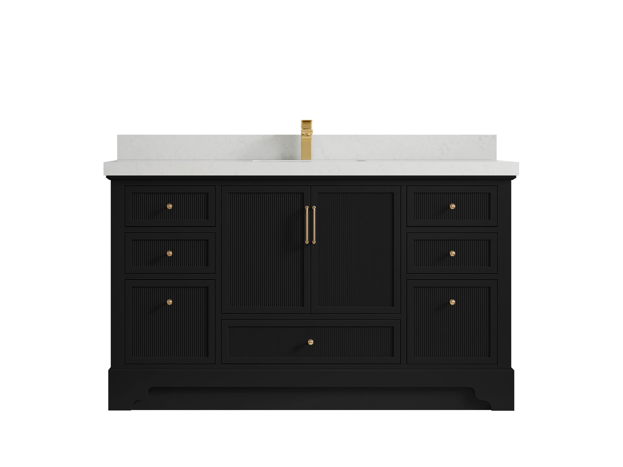 Alys 60 in. W x 22 in. D Single Sink Bathroom Vanity
