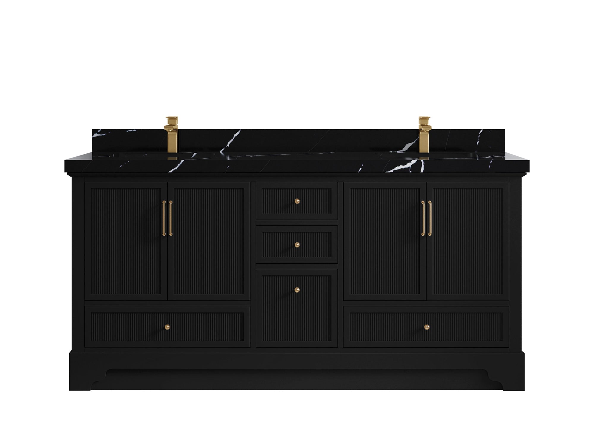 Alys 72 in. W x 22 in. D Double Sink Bathroom Vanity