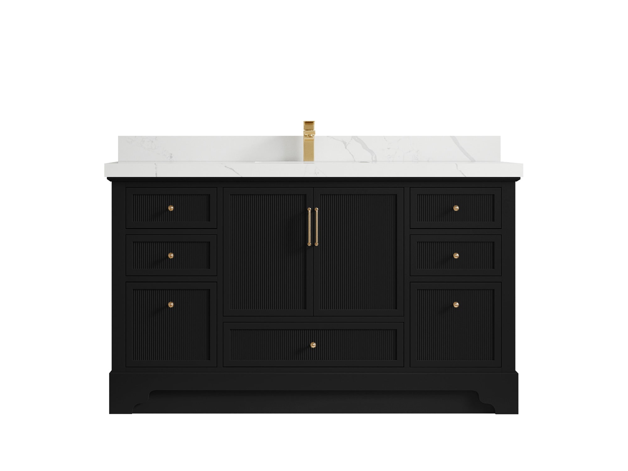 Alys 60 in. W x 22 in. D Single Sink Bathroom Vanity