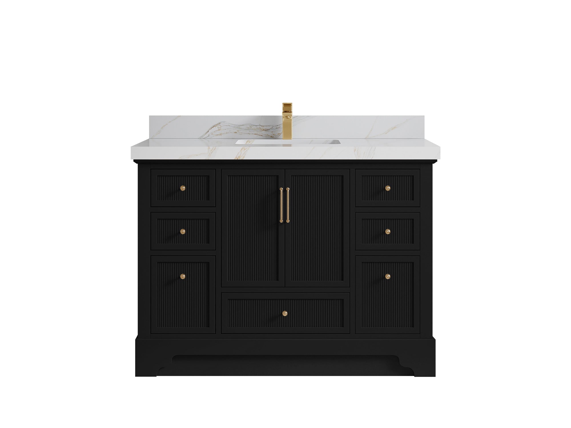 Alys 48 in. W x 22 in. D Single Sink Bathroom Vanity