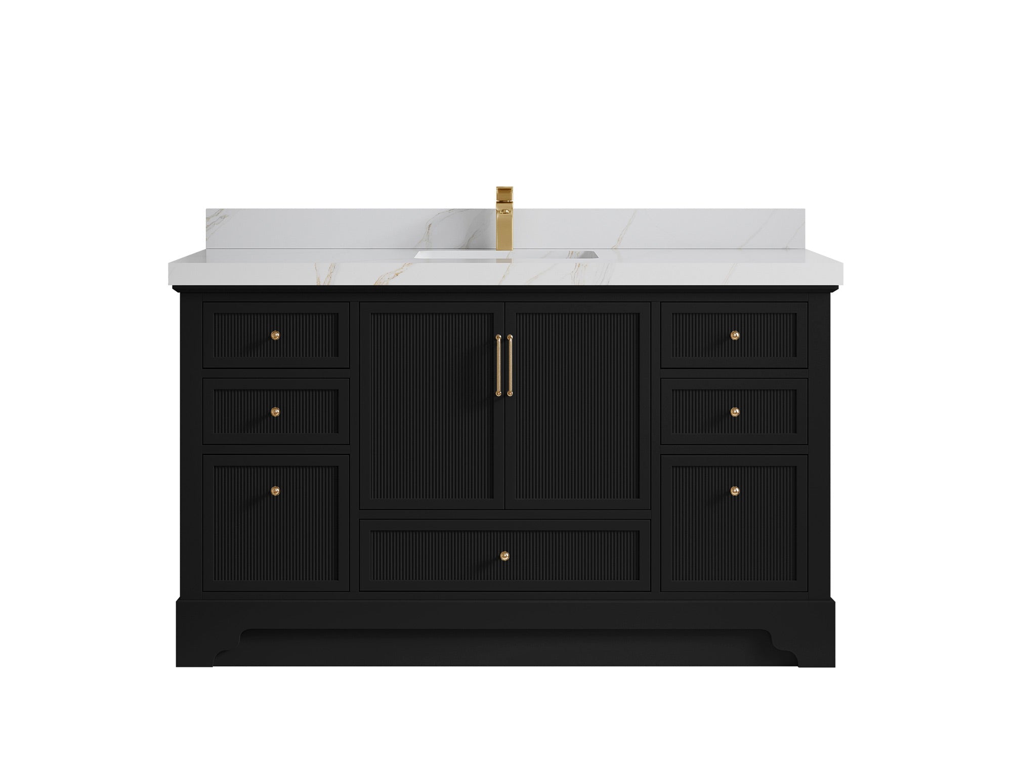 Alys 60 in. W x 22 in. D Single Sink Bathroom Vanity