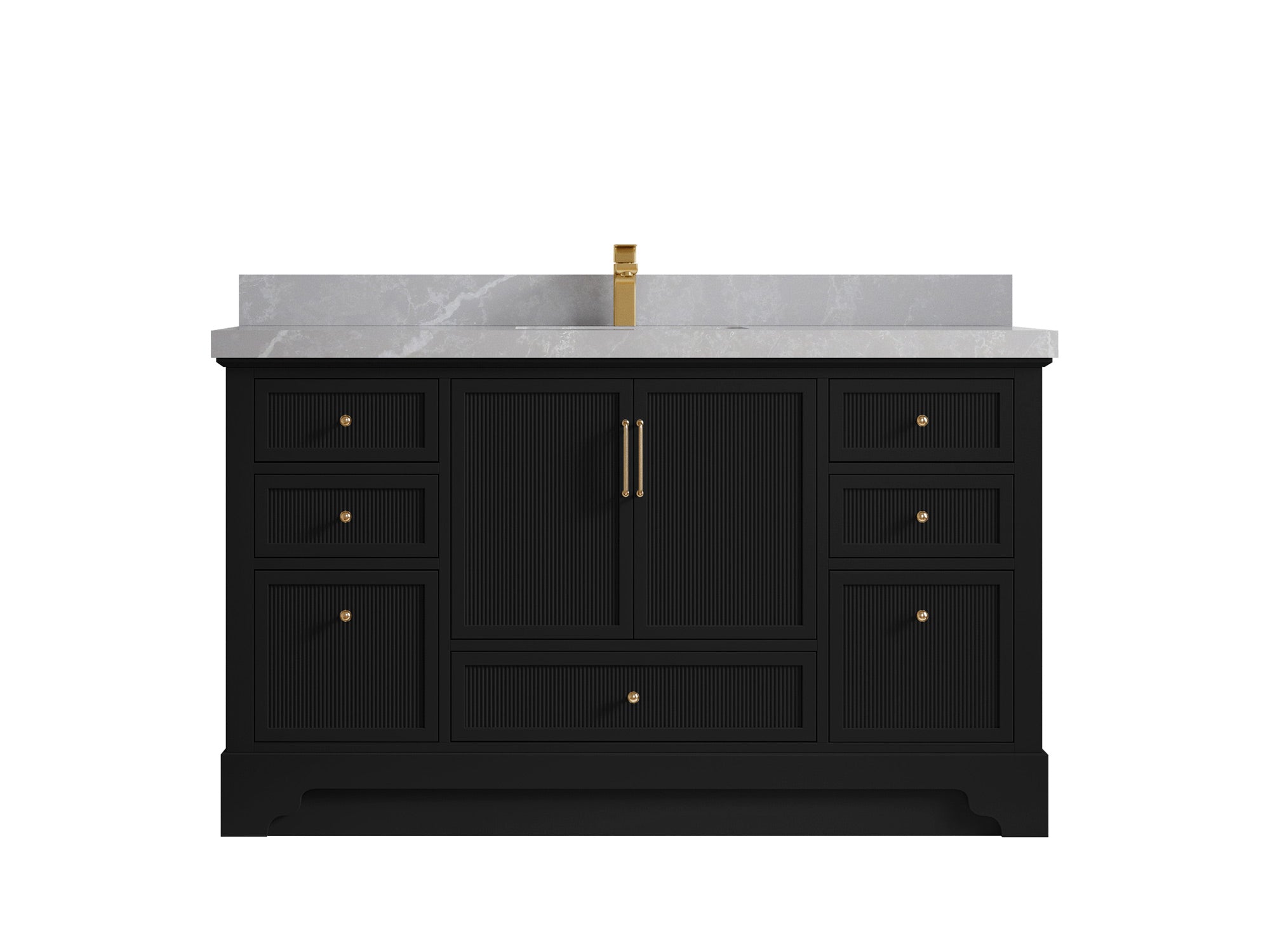 Alys 60 in. W x 22 in. D Single Sink Bathroom Vanity