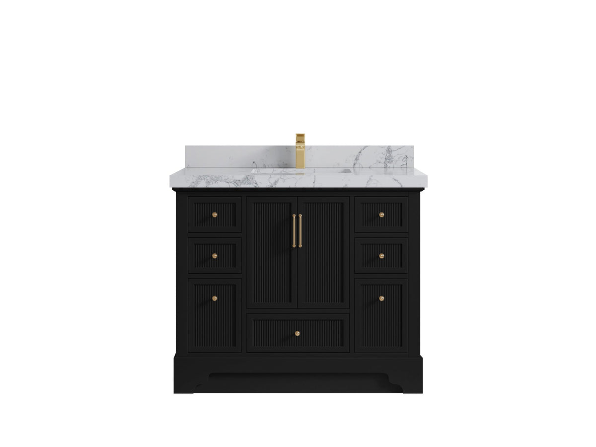 Alys 42 in. W x 22 in. D Single Sink Bathroom Vanity