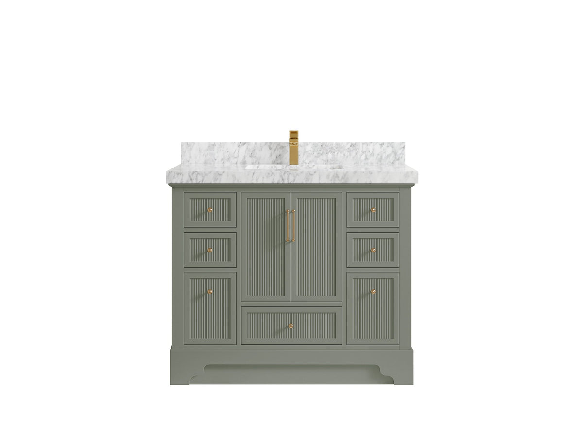 Alys 42 in. W x 22 in. D Single Sink Bathroom Vanity