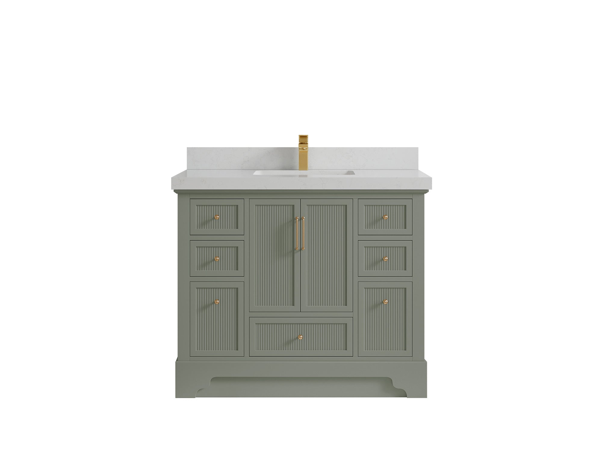 Alys 42 in. W x 22 in. D Single Sink Bathroom Vanity