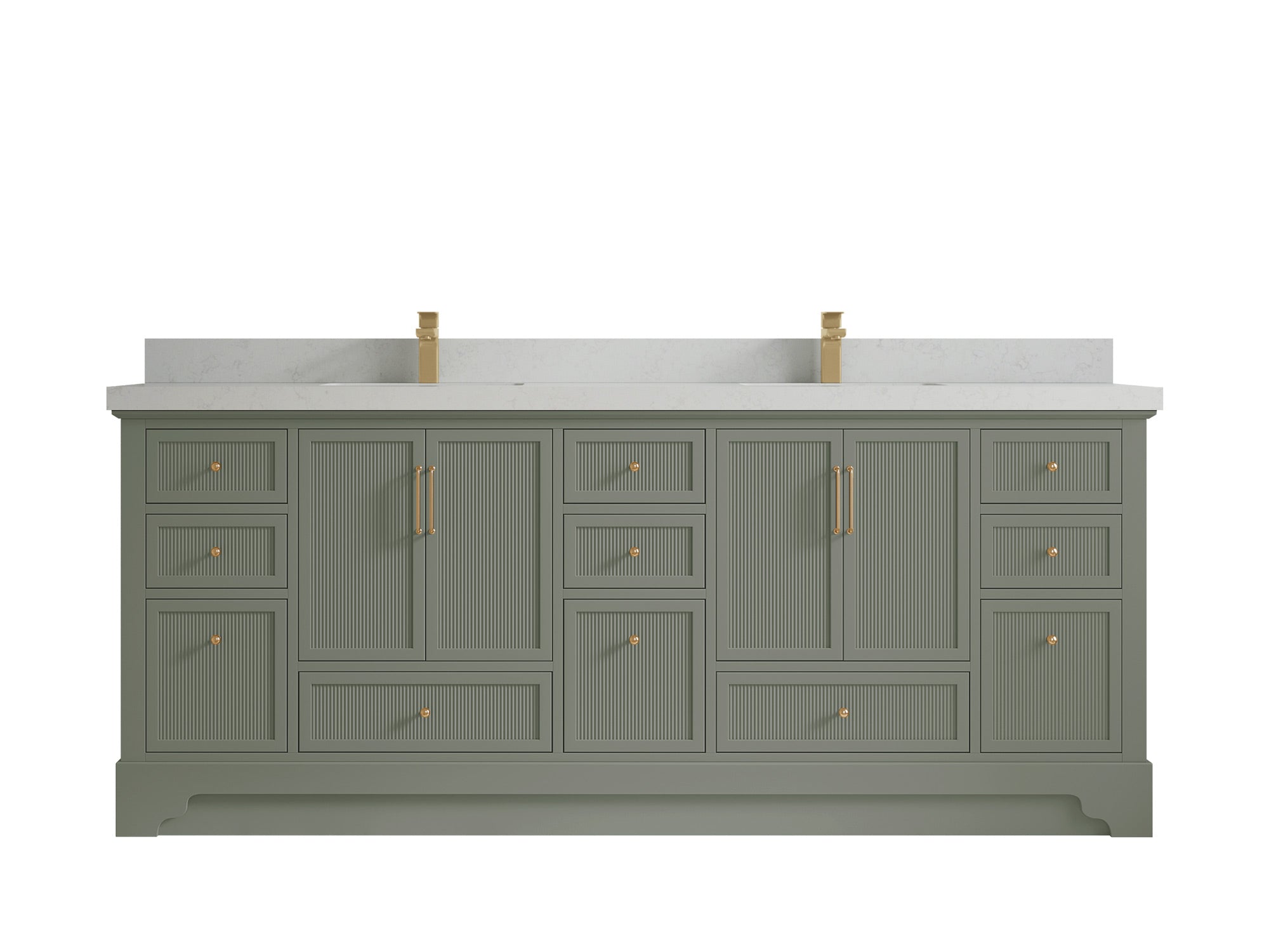Alys 84 in. W x 22 in. D Double Sink Bathroom Vanity
