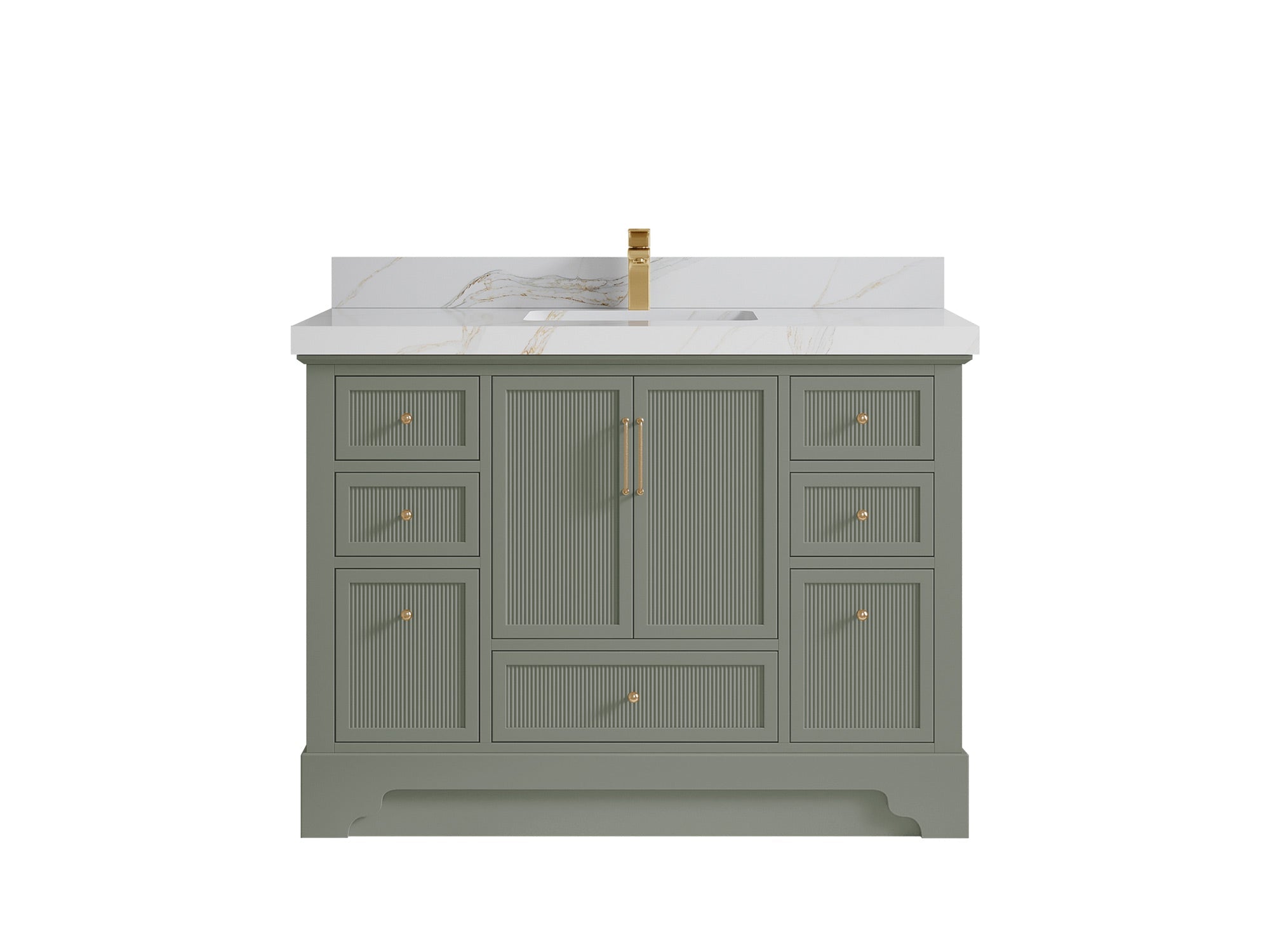 Alys 48 in. W x 22 in. D Single Sink Bathroom Vanity
