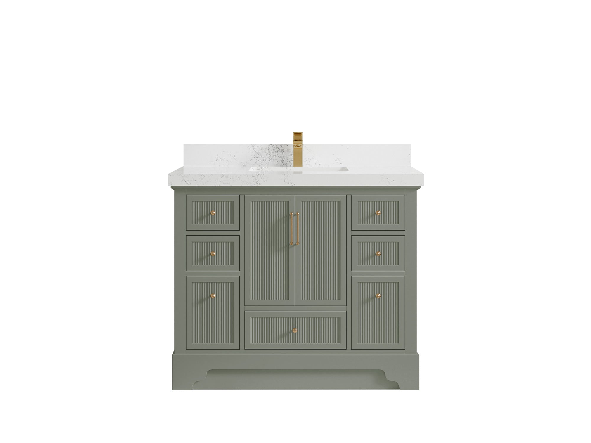 Alys 42 in. W x 22 in. D Single Sink Bathroom Vanity