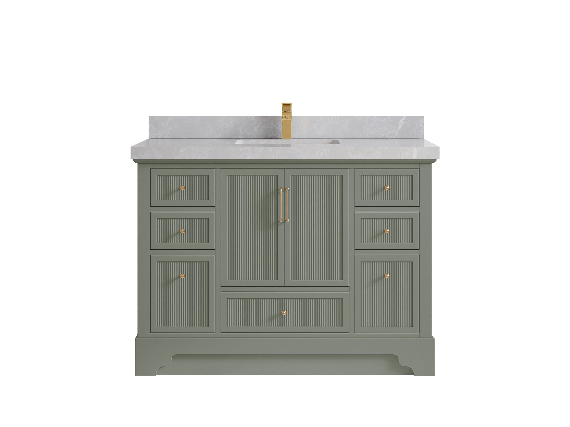 Alys 48 in. W x 22 in. D Single Sink Bathroom Vanity
