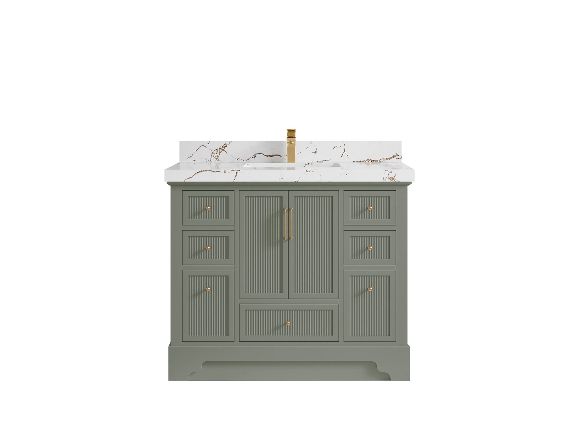 Alys 42 in. W x 22 in. D Single Sink Bathroom Vanity