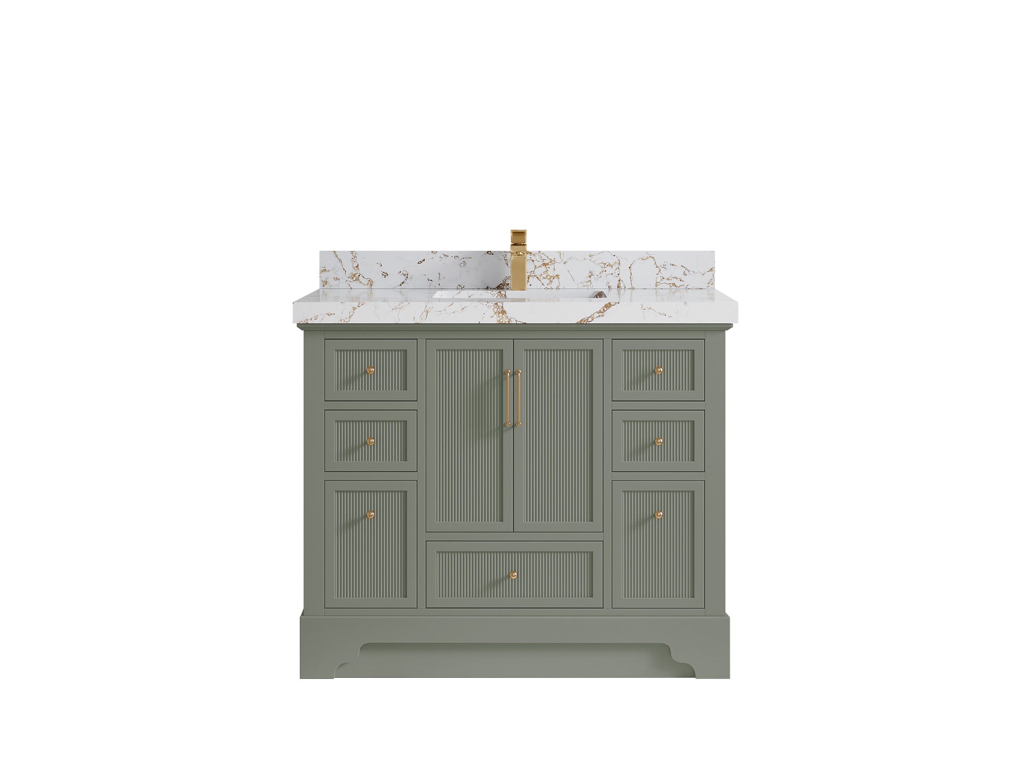 Alys 42 in. W x 22 in. D Single Sink Bathroom Vanity