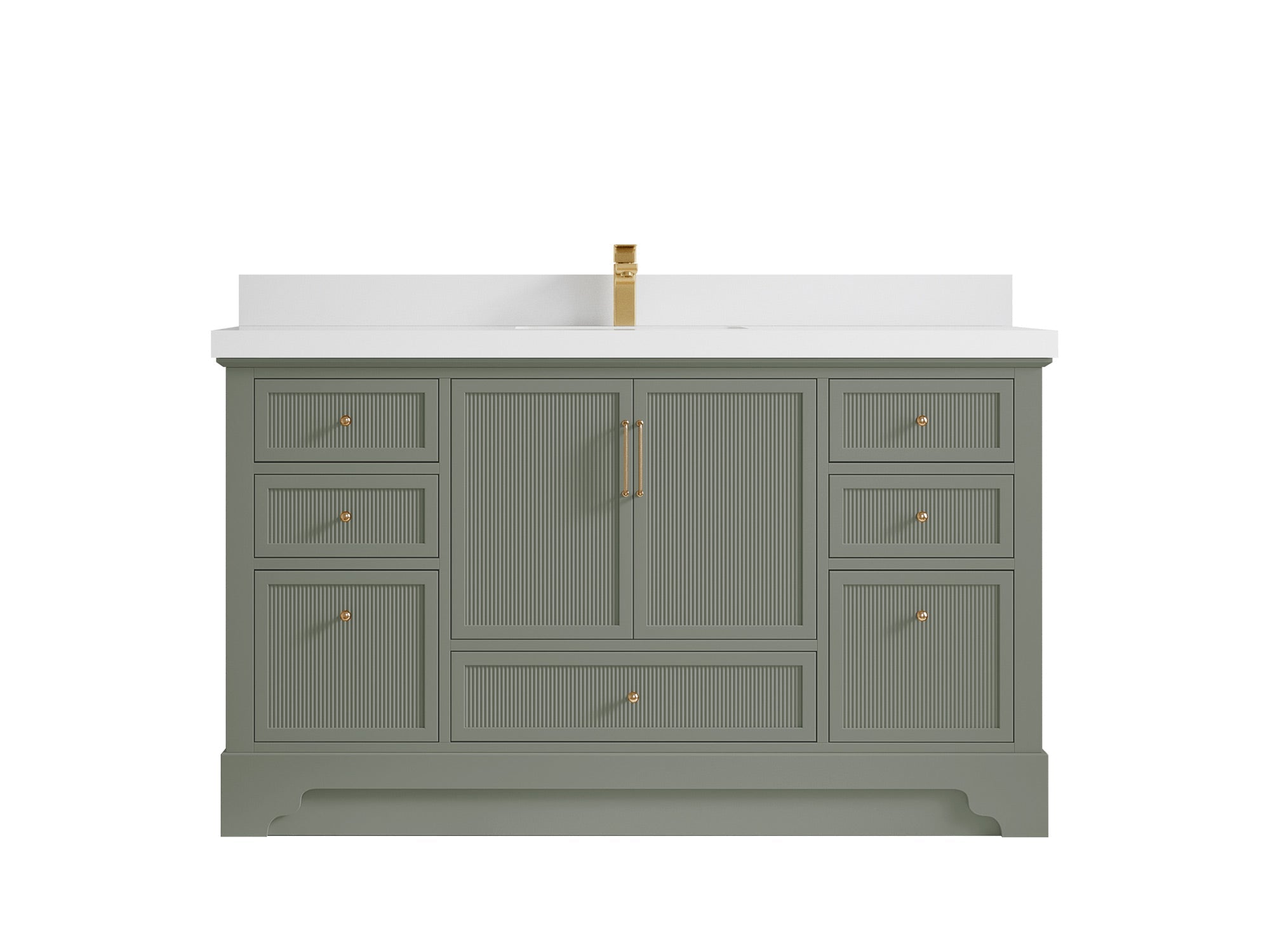 Alys 60 in. W x 22 in. D Single Sink Bathroom Vanity