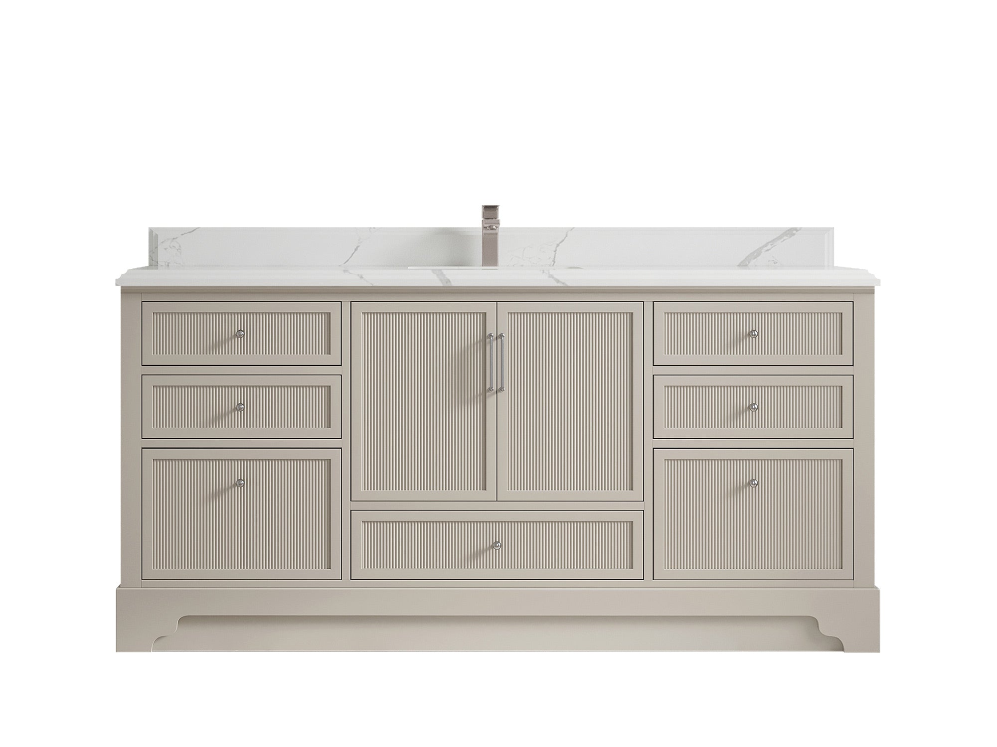 Alys 72 in. W x 22 in. D Single Sink Bathroom Vanity