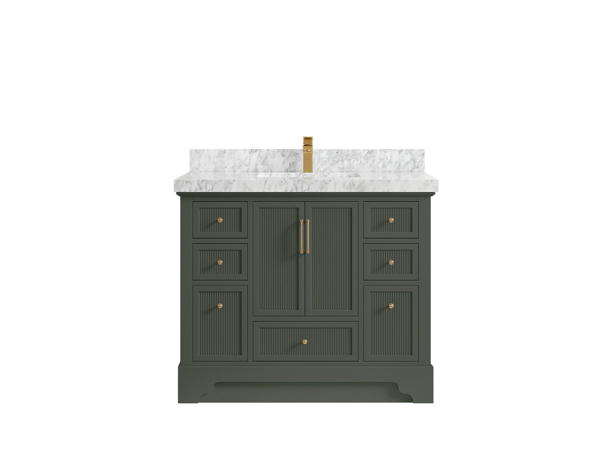Alys 42 in. W x 22 in. D Single Sink Bathroom Vanity