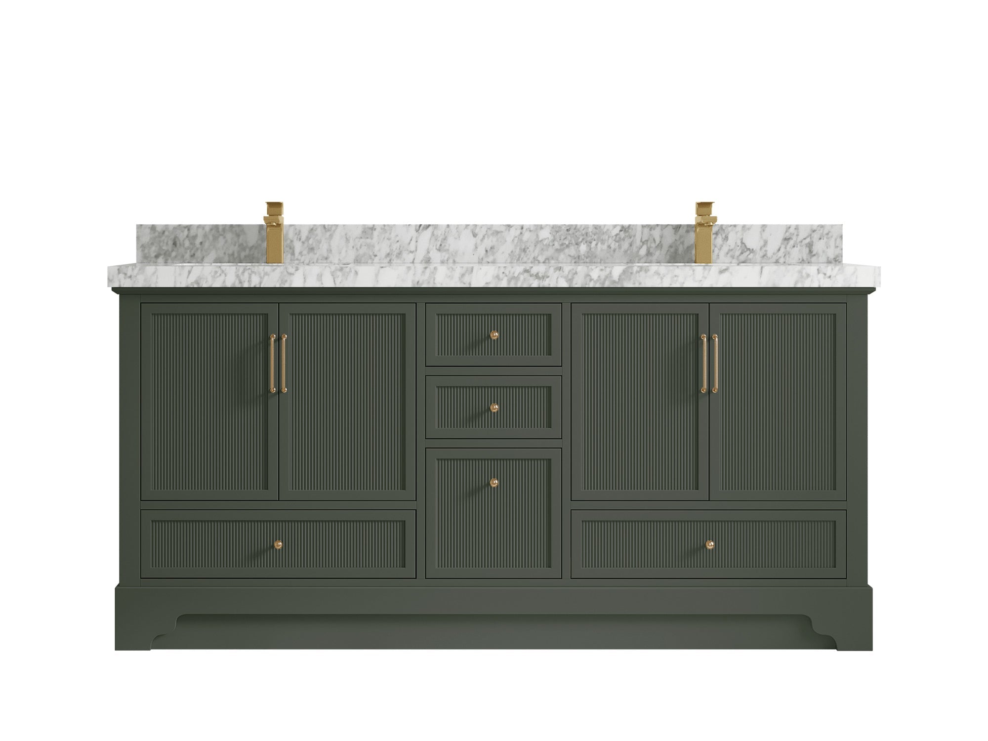 Alys 72 in. W x 22 in. D Double Sink Bathroom Vanity
