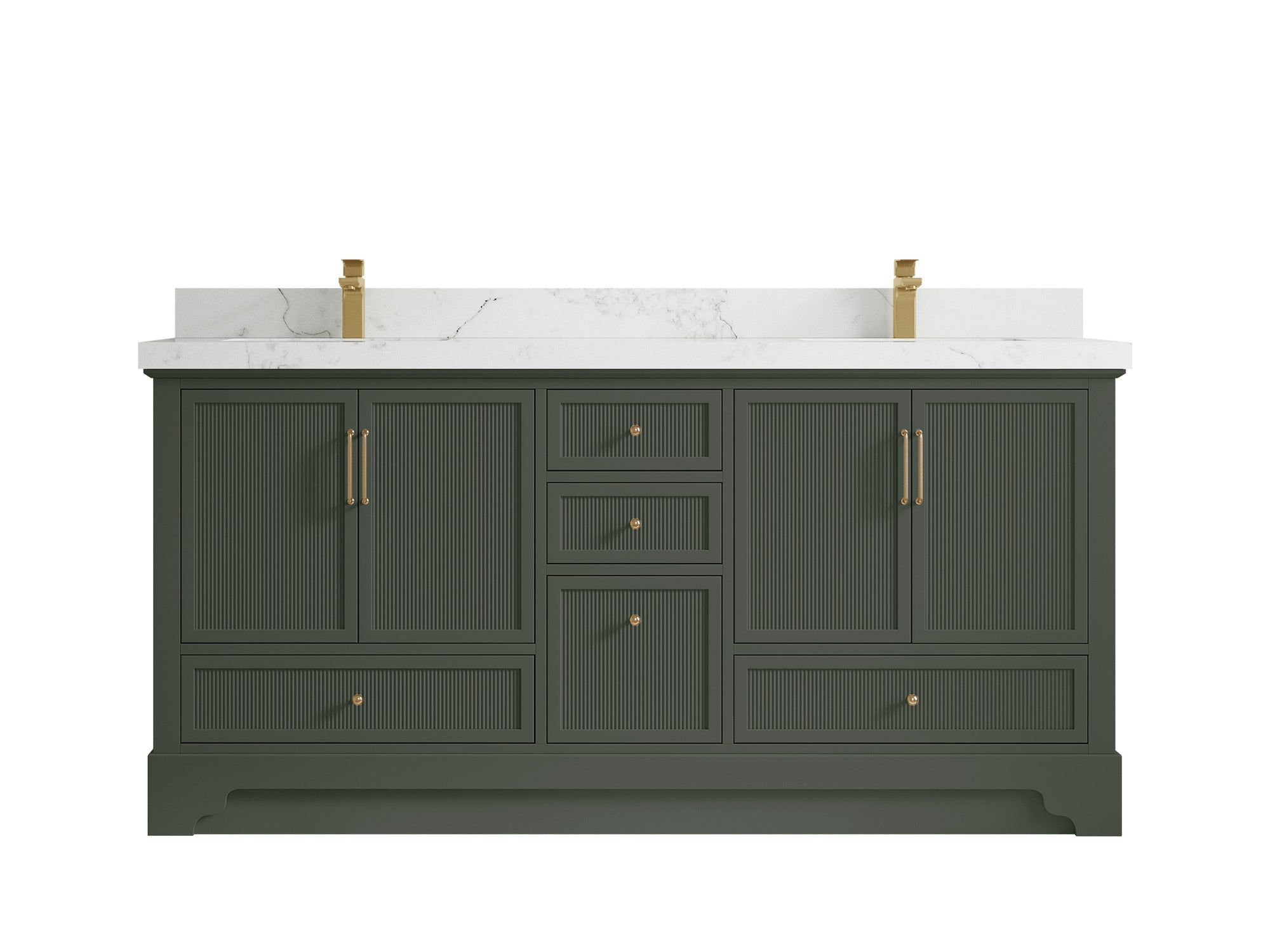 Alys 72 in. W x 22 in. D Double Sink Bathroom Vanity