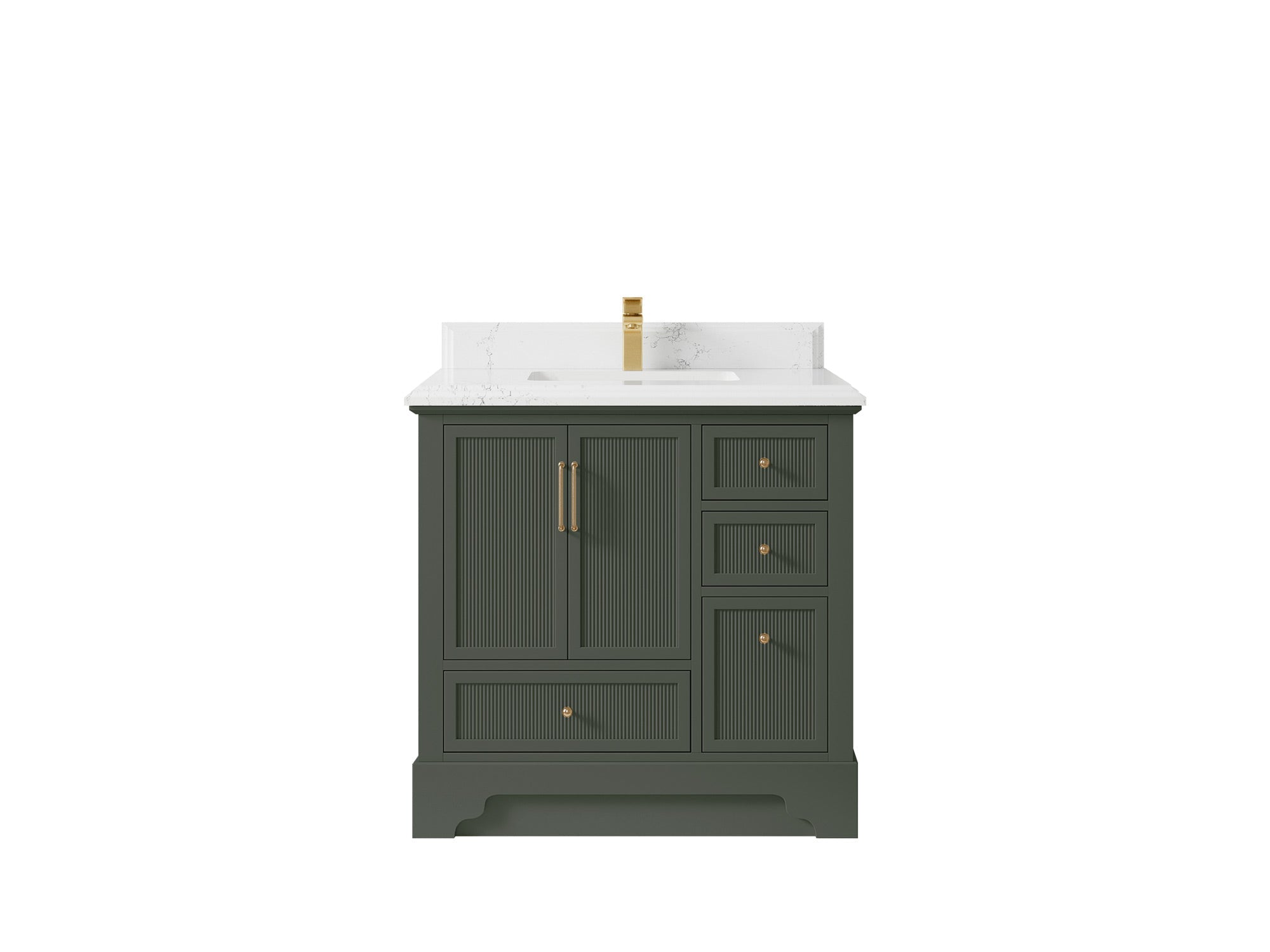 Alys 36 in. W x 22 in. D Center Sink Bathroom Vanity