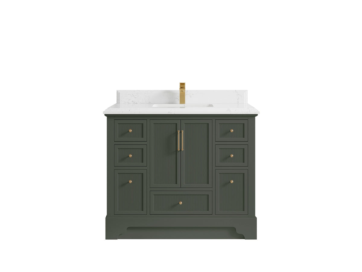 Alys 42 in. W x 22 in. D Single Sink Bathroom Vanity