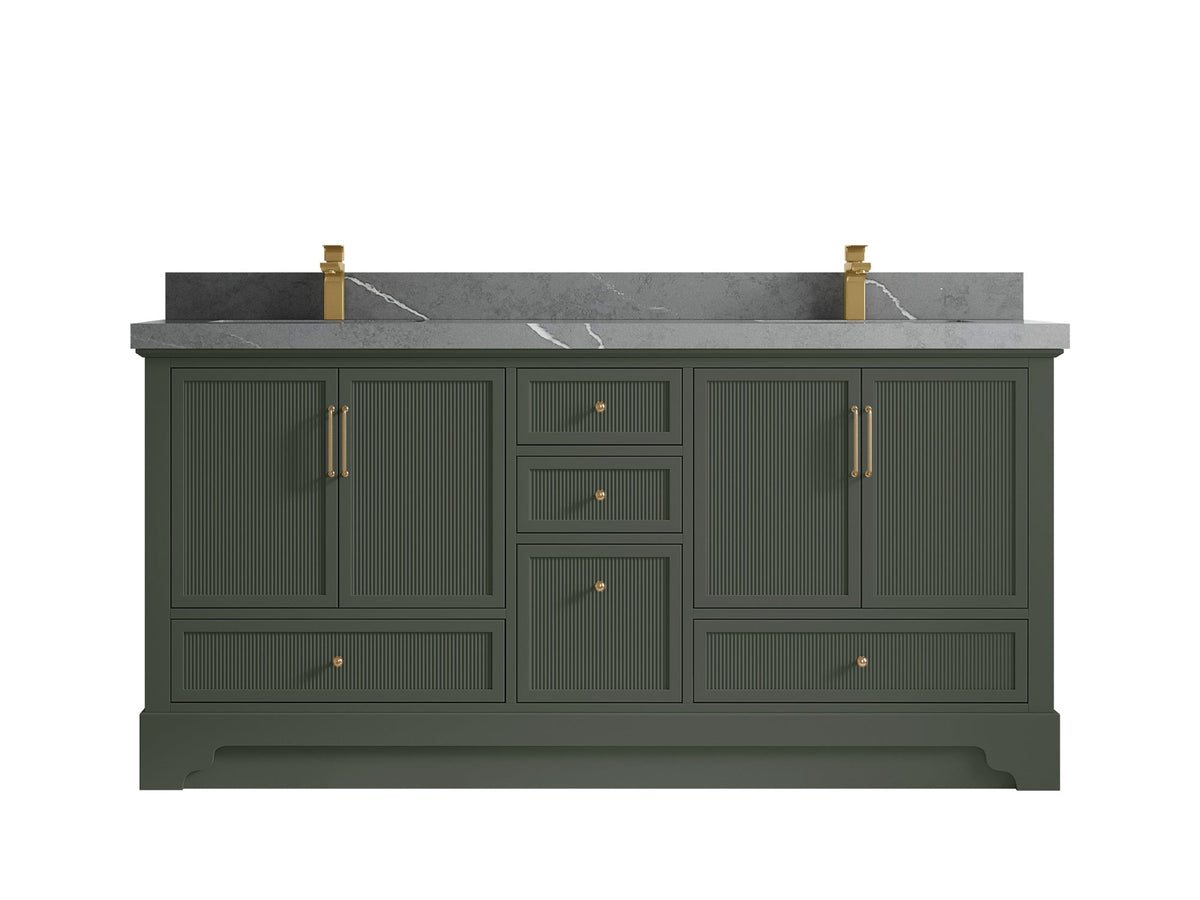 Alys 72 in. W x 22 in. D Double Sink Bathroom Vanity