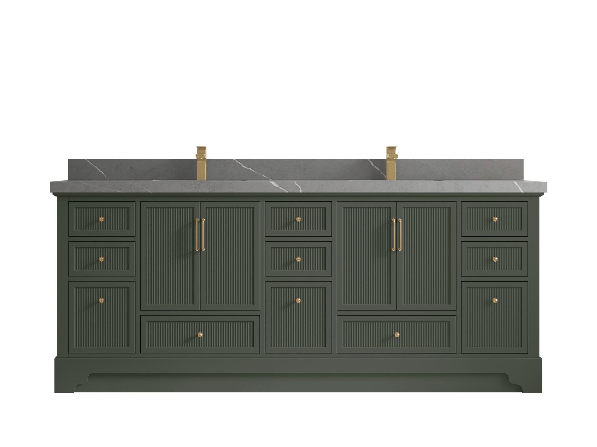 Alys 84 in. W x 22 in. D Double Sink Bathroom Vanity