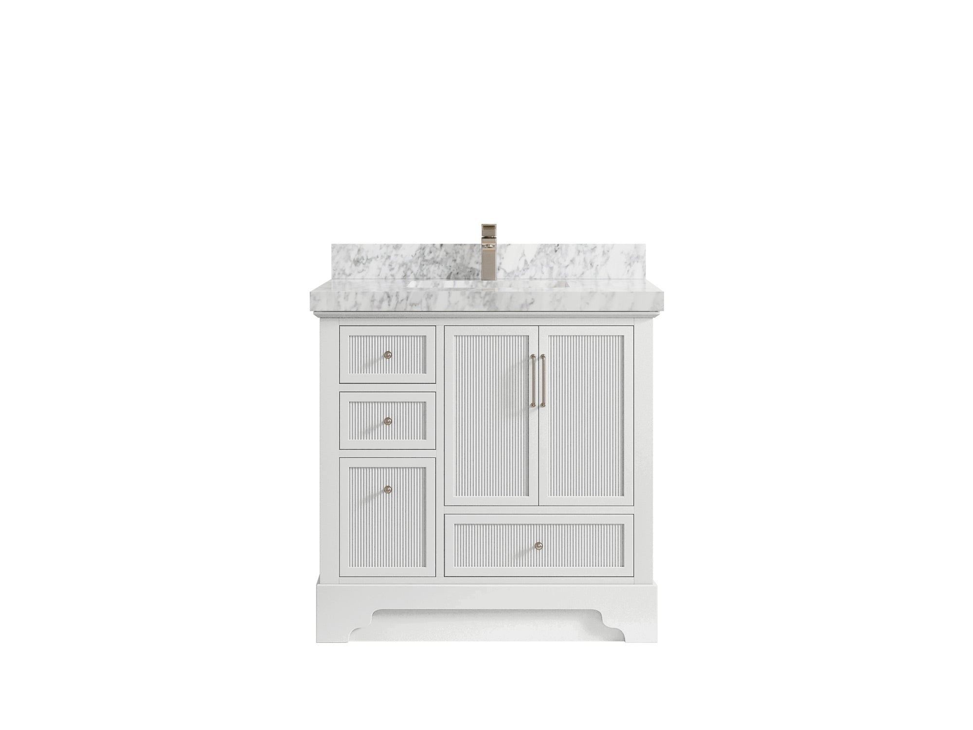 Alys 36 in. W x 22 in. D Center Sink Bathroom Vanity