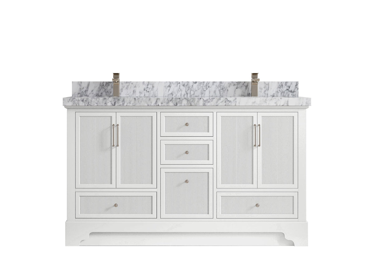 Alys 60 in. W x 22 in. D Double Sink Bathroom Vanity