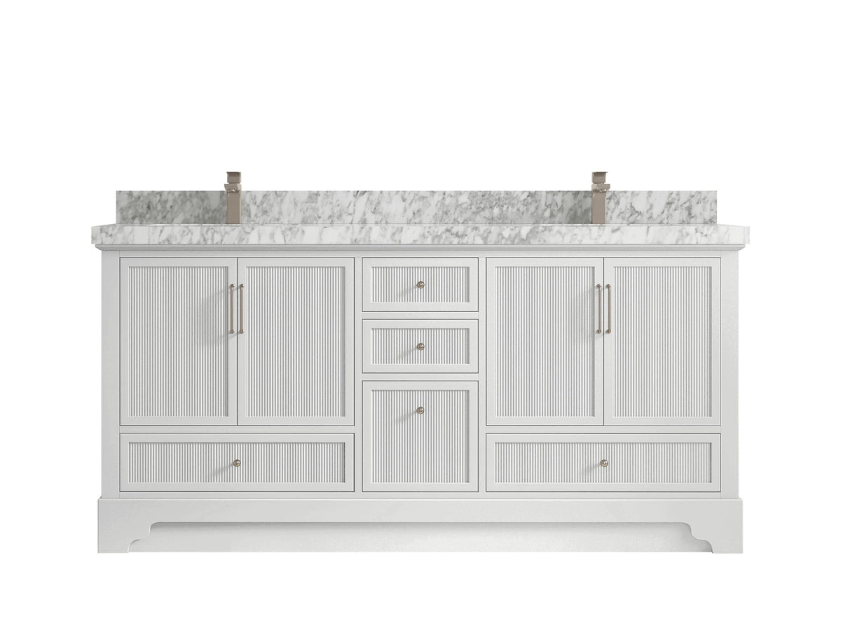 Alys 72 in. W x 22 in. D Double Sink Bathroom Vanity
