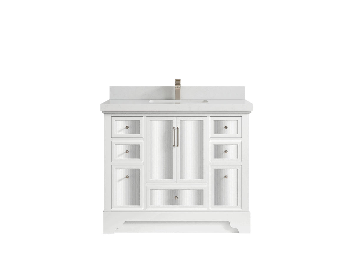 Alys 42 in. W x 22 in. D Single Sink Bathroom Vanity