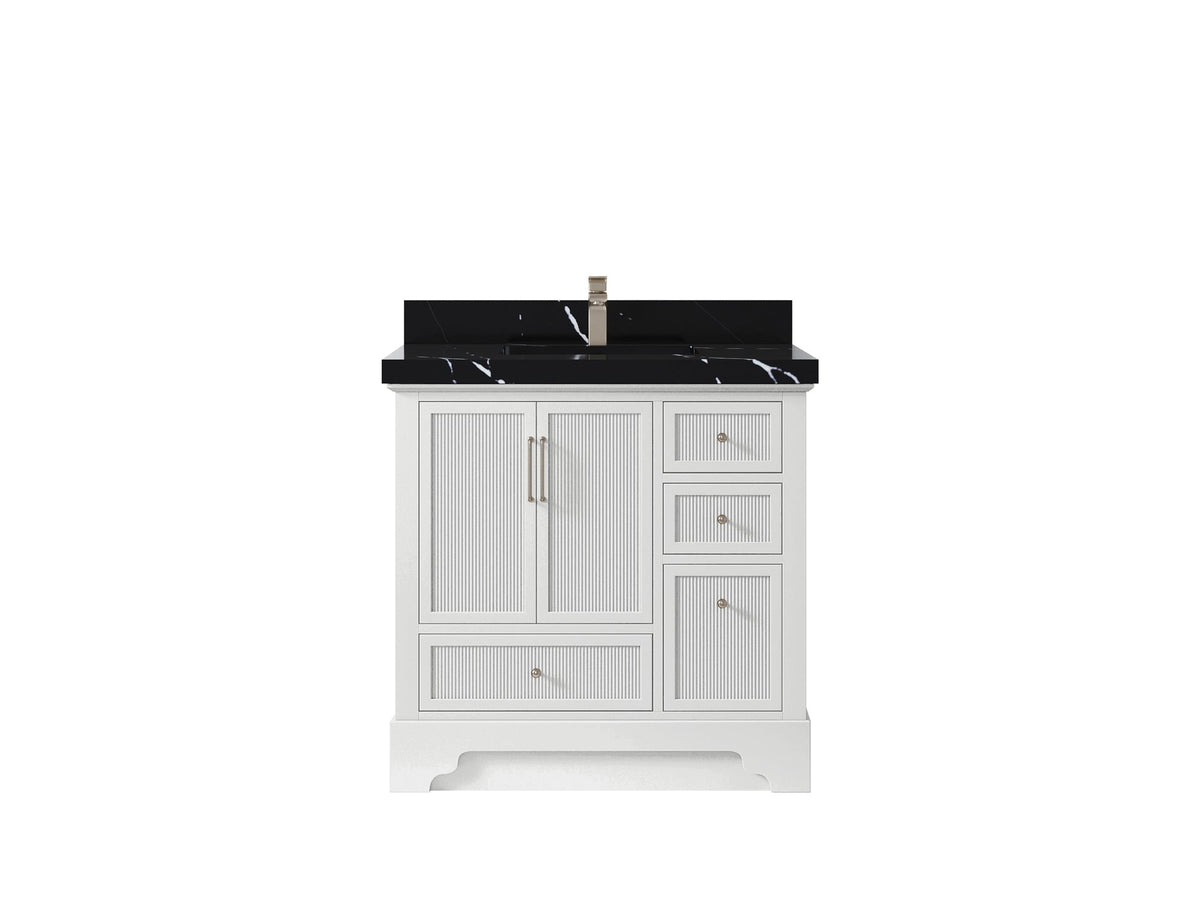 Alys 36 in. W x 22 in. D Center Sink Bathroom Vanity
