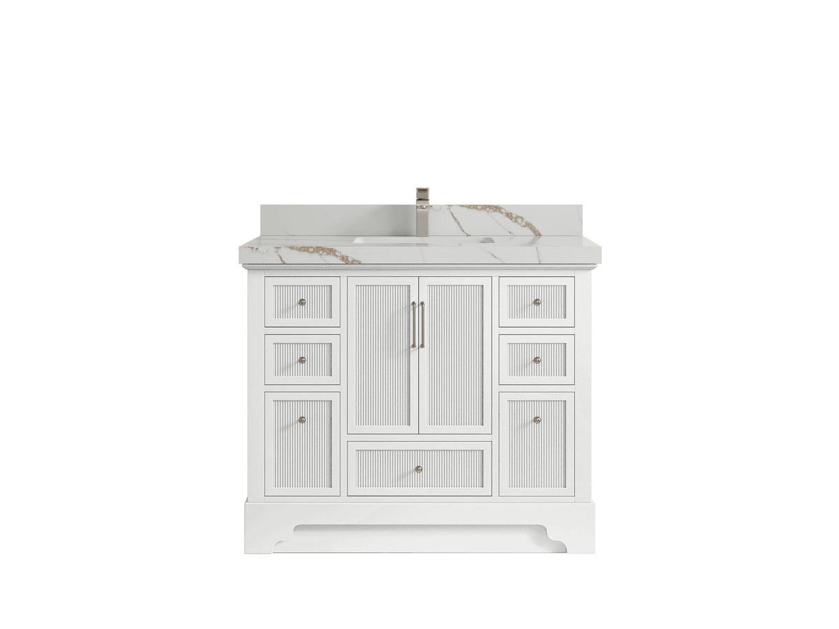 Alys 42 in. W x 22 in. D Single Sink Bathroom Vanity