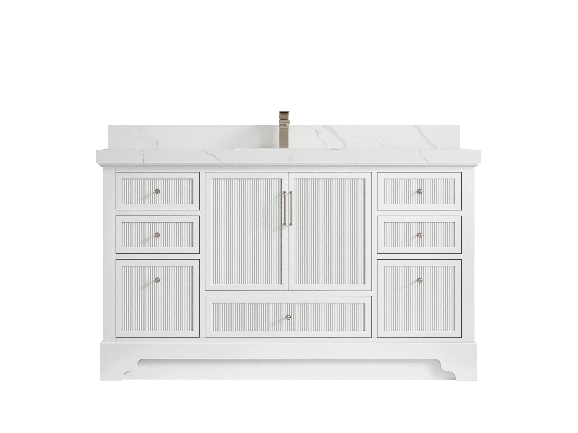 Alys 60 in. W x 22 in. D Single Sink Bathroom Vanity