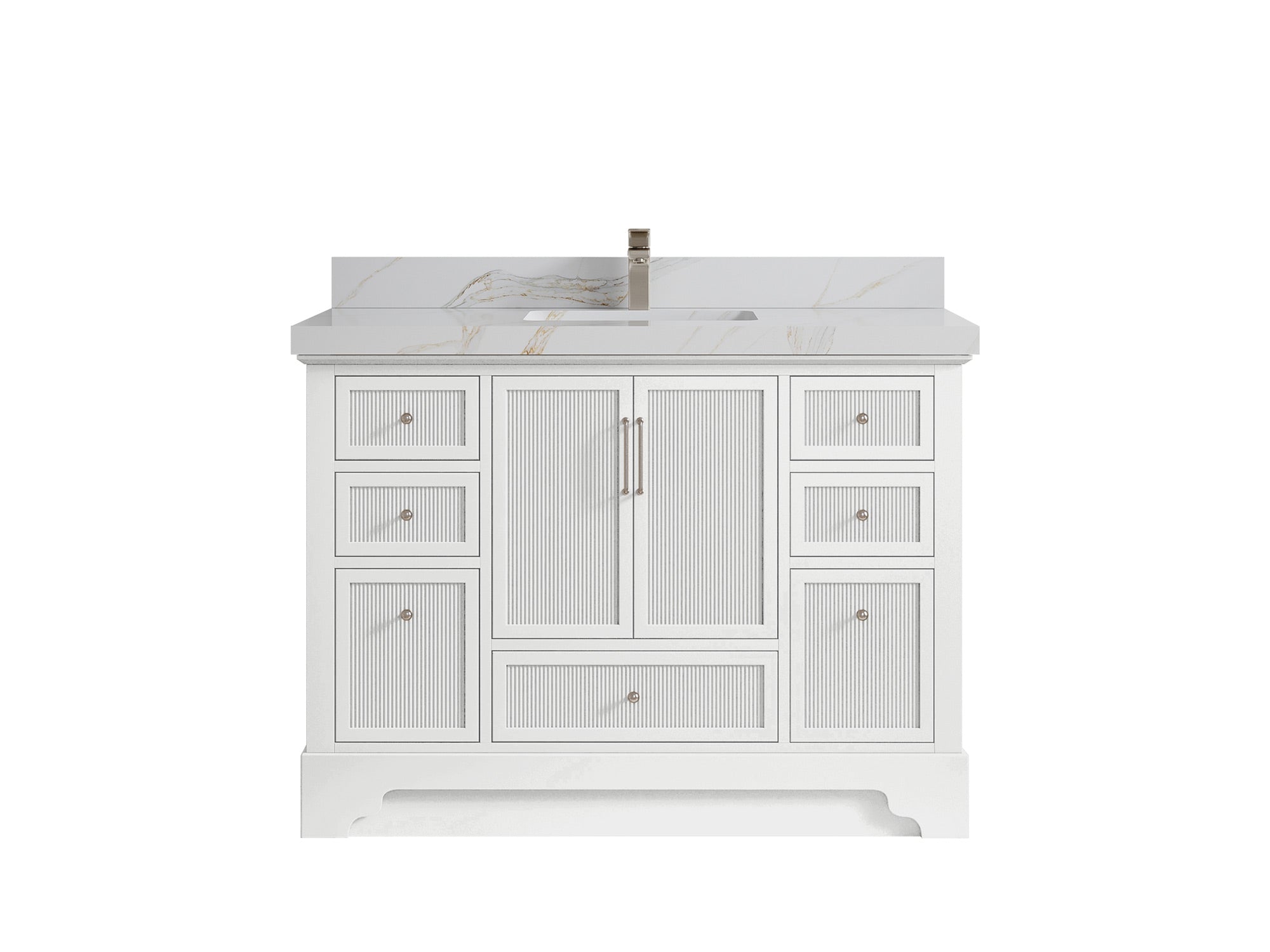 Alys 48 in. W x 22 in. D Single Sink Bathroom Vanity