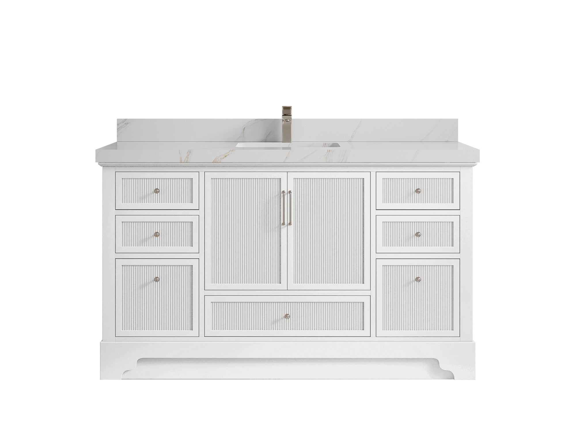 Alys 60 in. W x 22 in. D Single Sink Bathroom Vanity