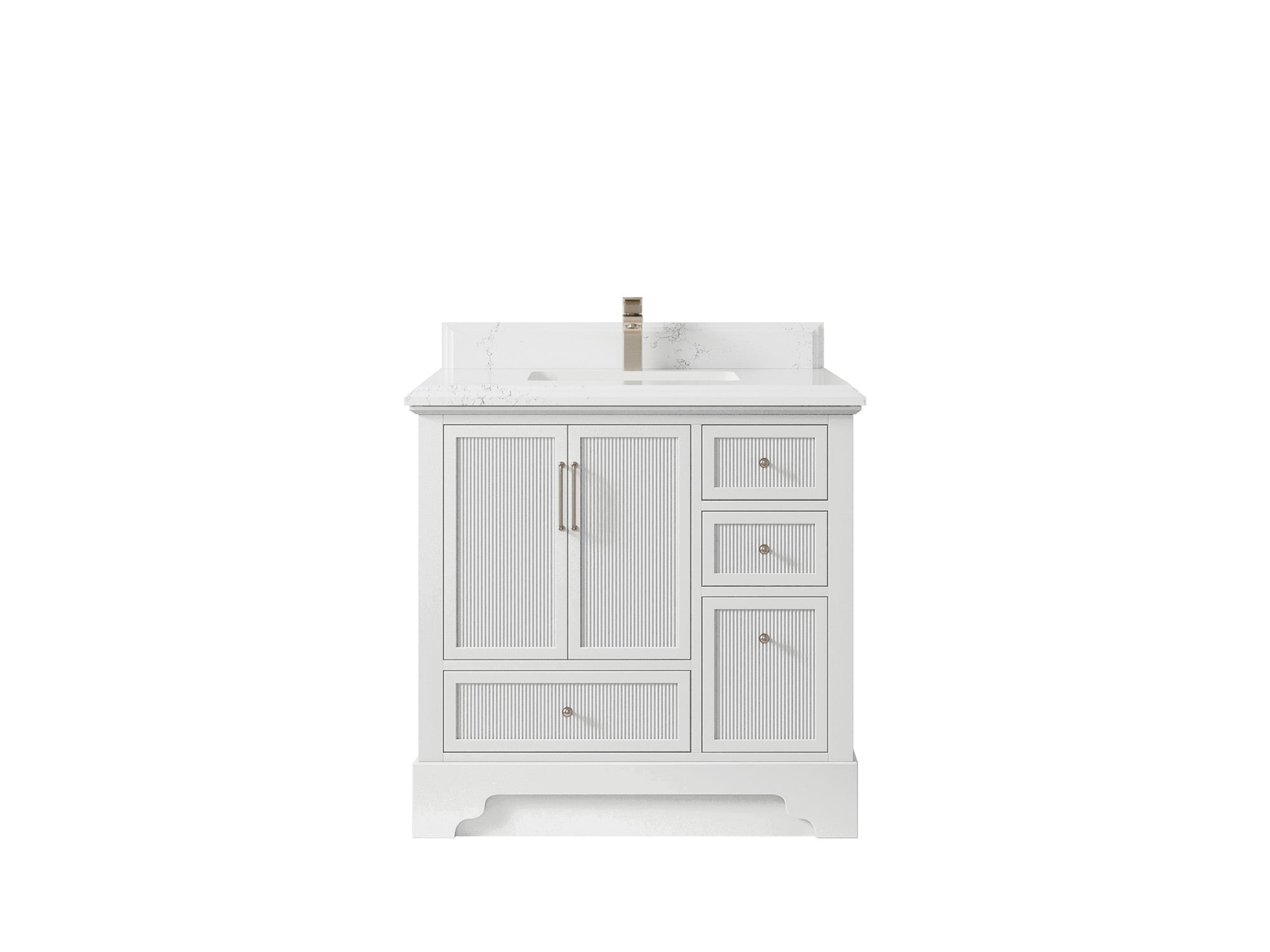 Alys 36 in. W x 22 in. D Center Sink Bathroom Vanity