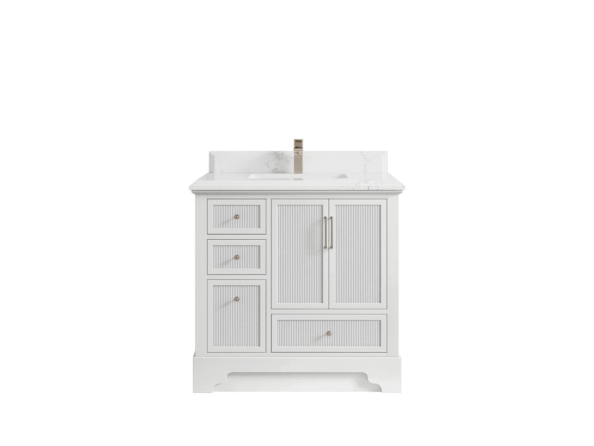 Alys 36 in. W x 22 in. D Center Sink Bathroom Vanity