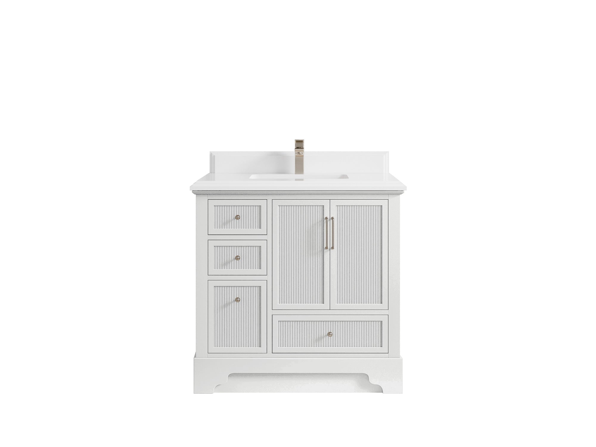 Alys 36 in. W x 22 in. D Center Sink Bathroom Vanity