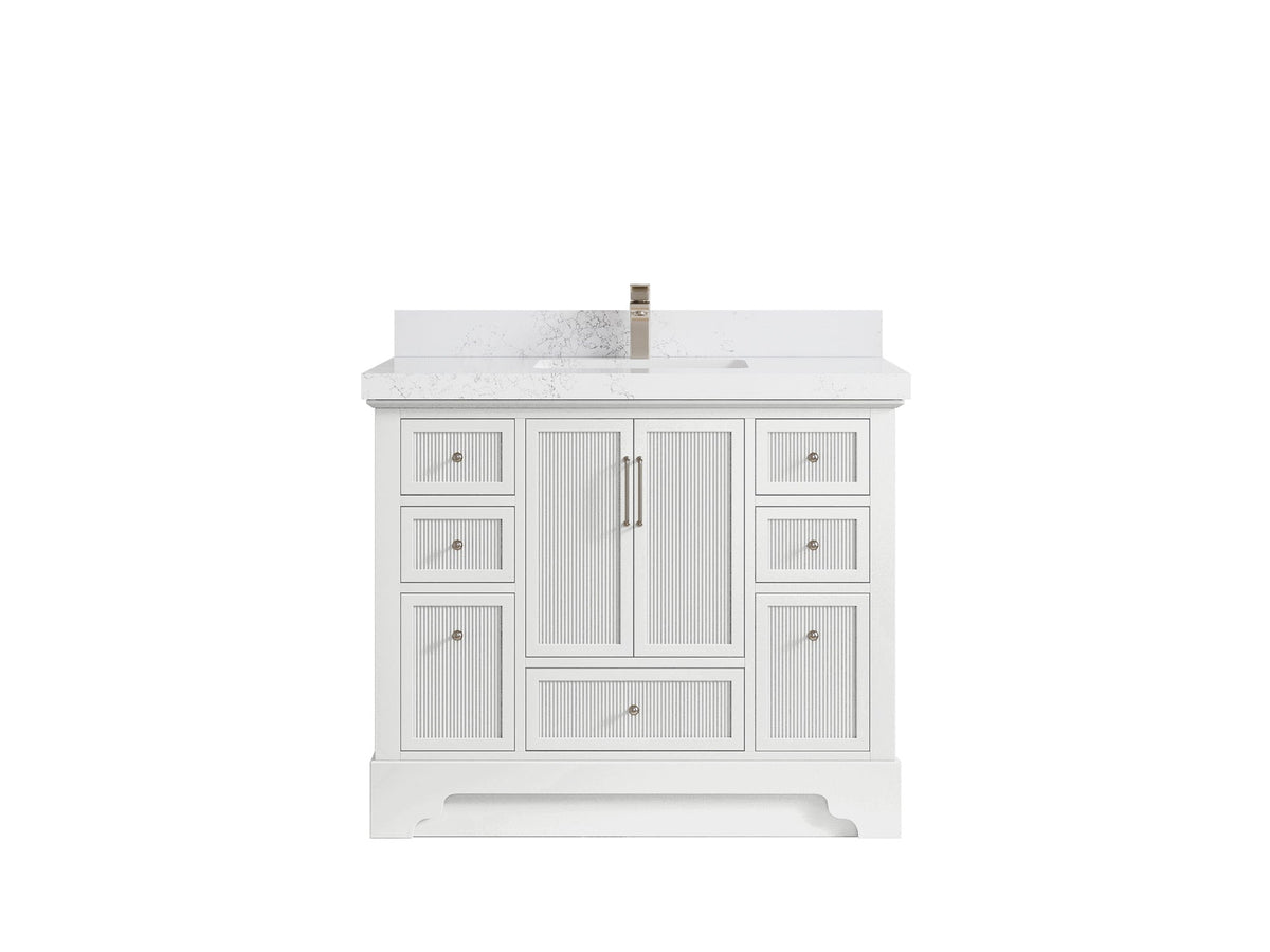 Alys 42 in. W x 22 in. D Single Sink Bathroom Vanity