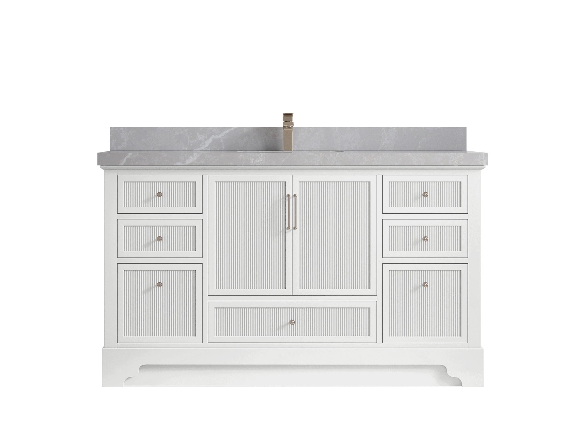 Alys 60 in. W x 22 in. D Single Sink Bathroom Vanity