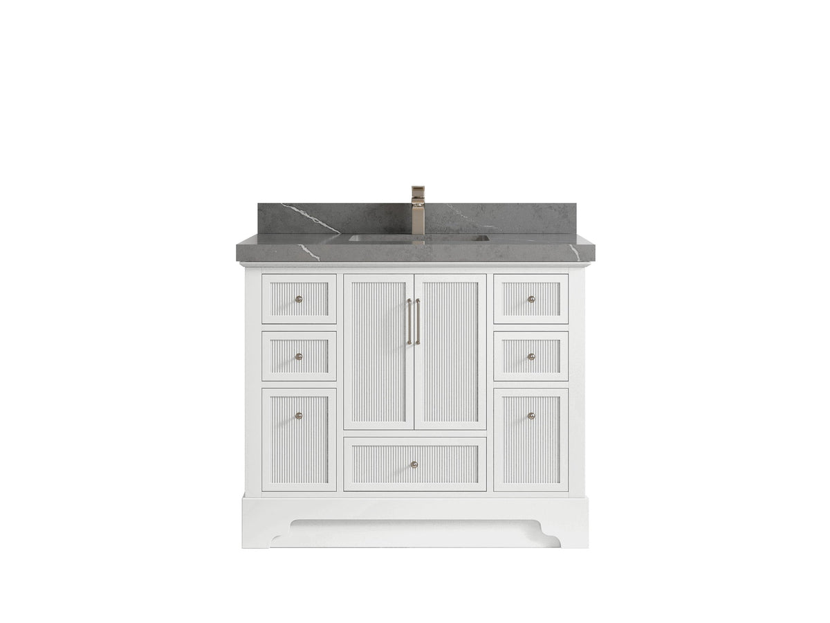 Alys 42 in. W x 22 in. D Single Sink Bathroom Vanity