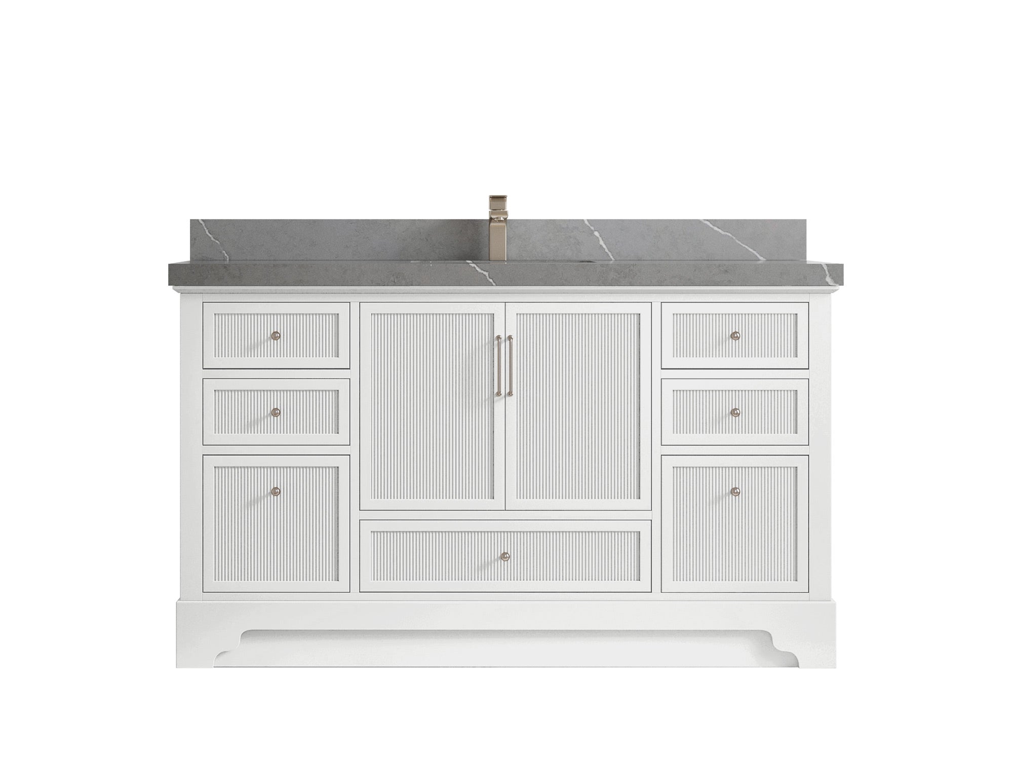 Alys 60 in. W x 22 in. D Single Sink Bathroom Vanity