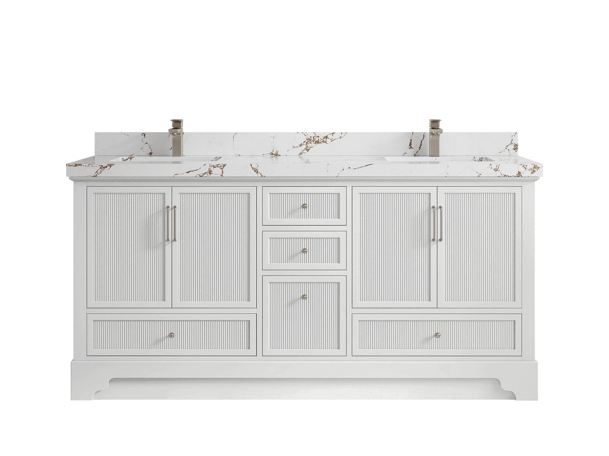 Alys 72 in. W x 22 in. D Double Sink Bathroom Vanity