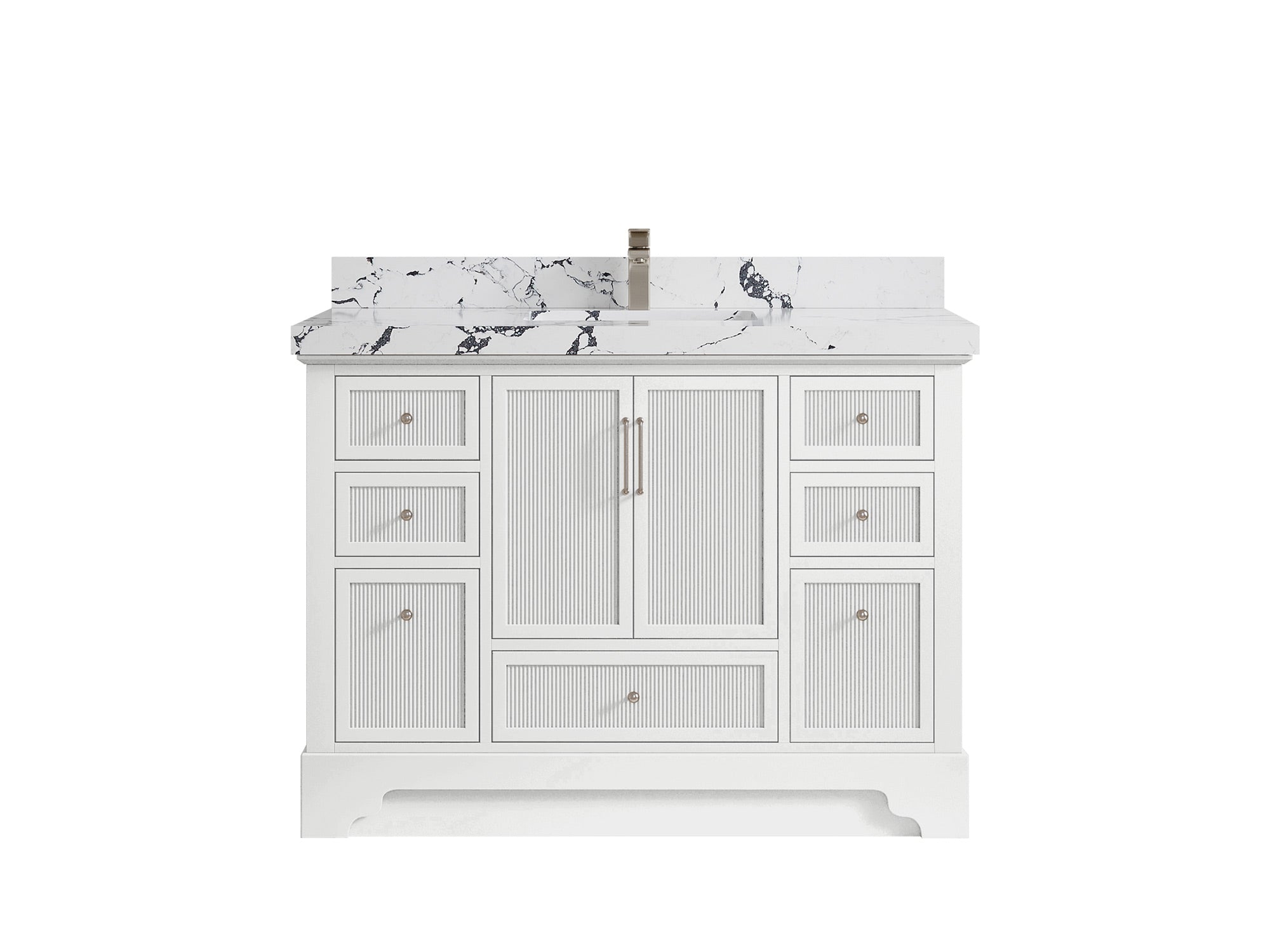 Alys 48 in. W x 22 in. D Single Sink Bathroom Vanity