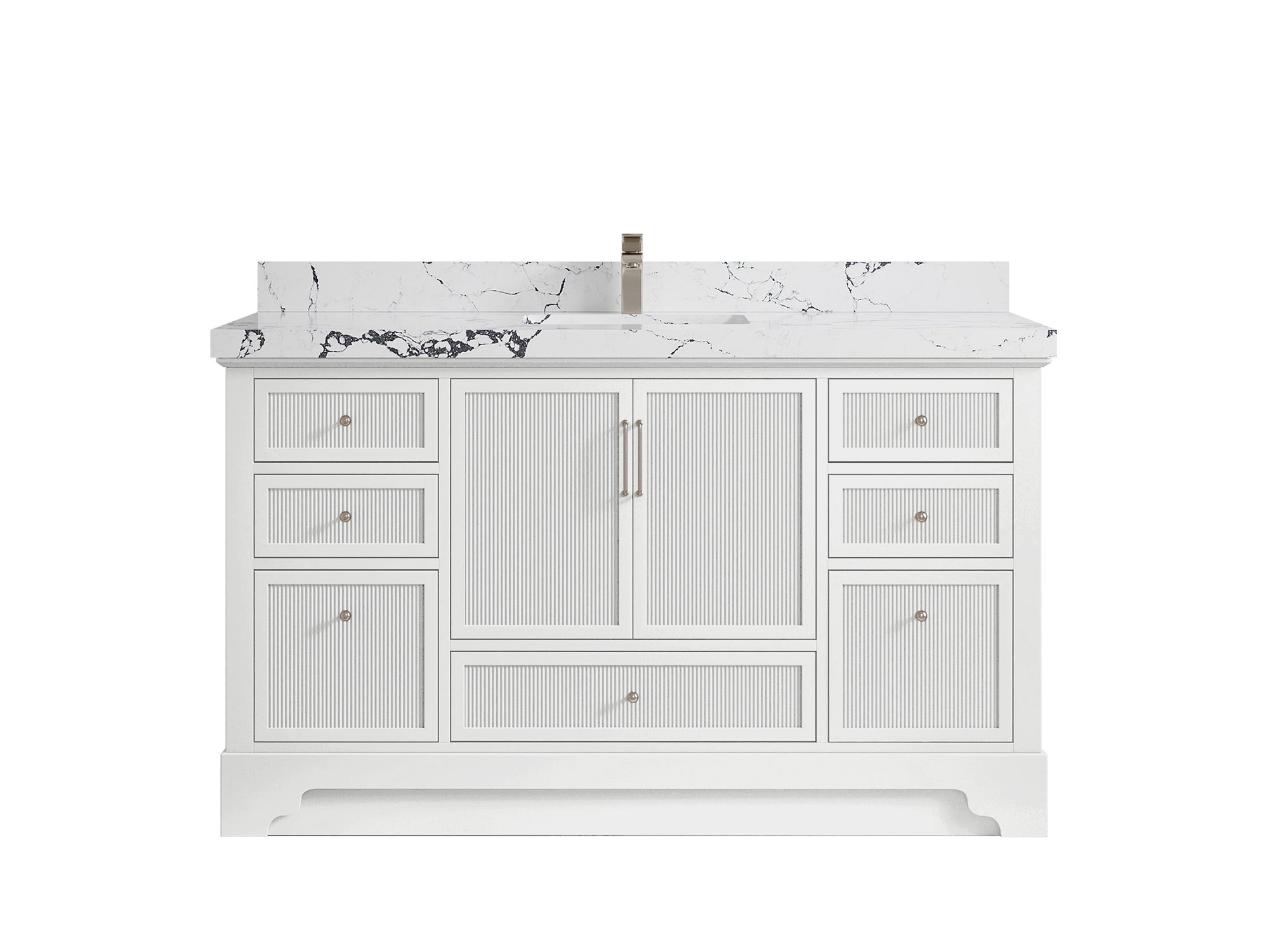 Alys 60 in. W x 22 in. D Single Sink Bathroom Vanity