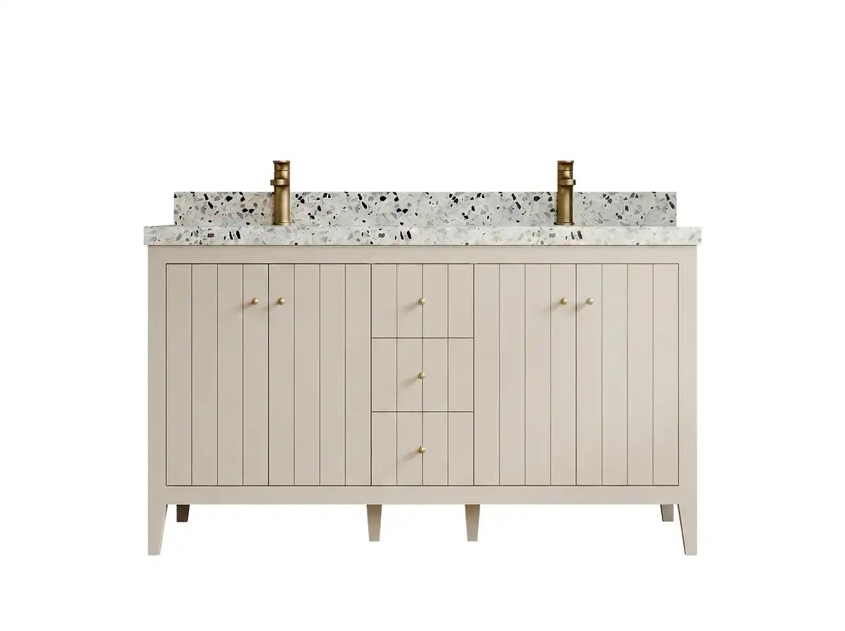 Atlanta 60 in. W x 22 in. D Double Sink Bathroom Vanity