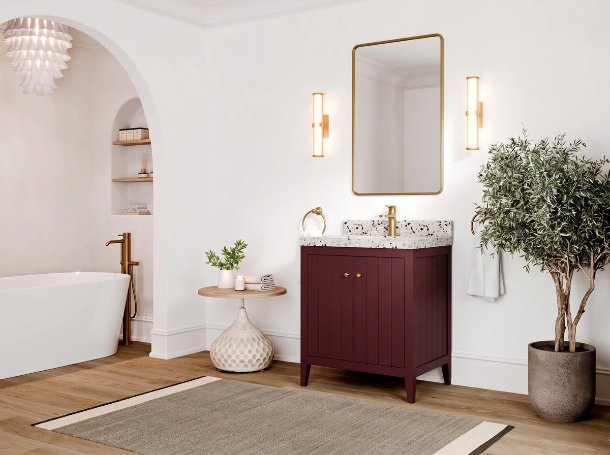 Atlanta 30 in. W x 22 in. D Single Sink Bathroom Vanity