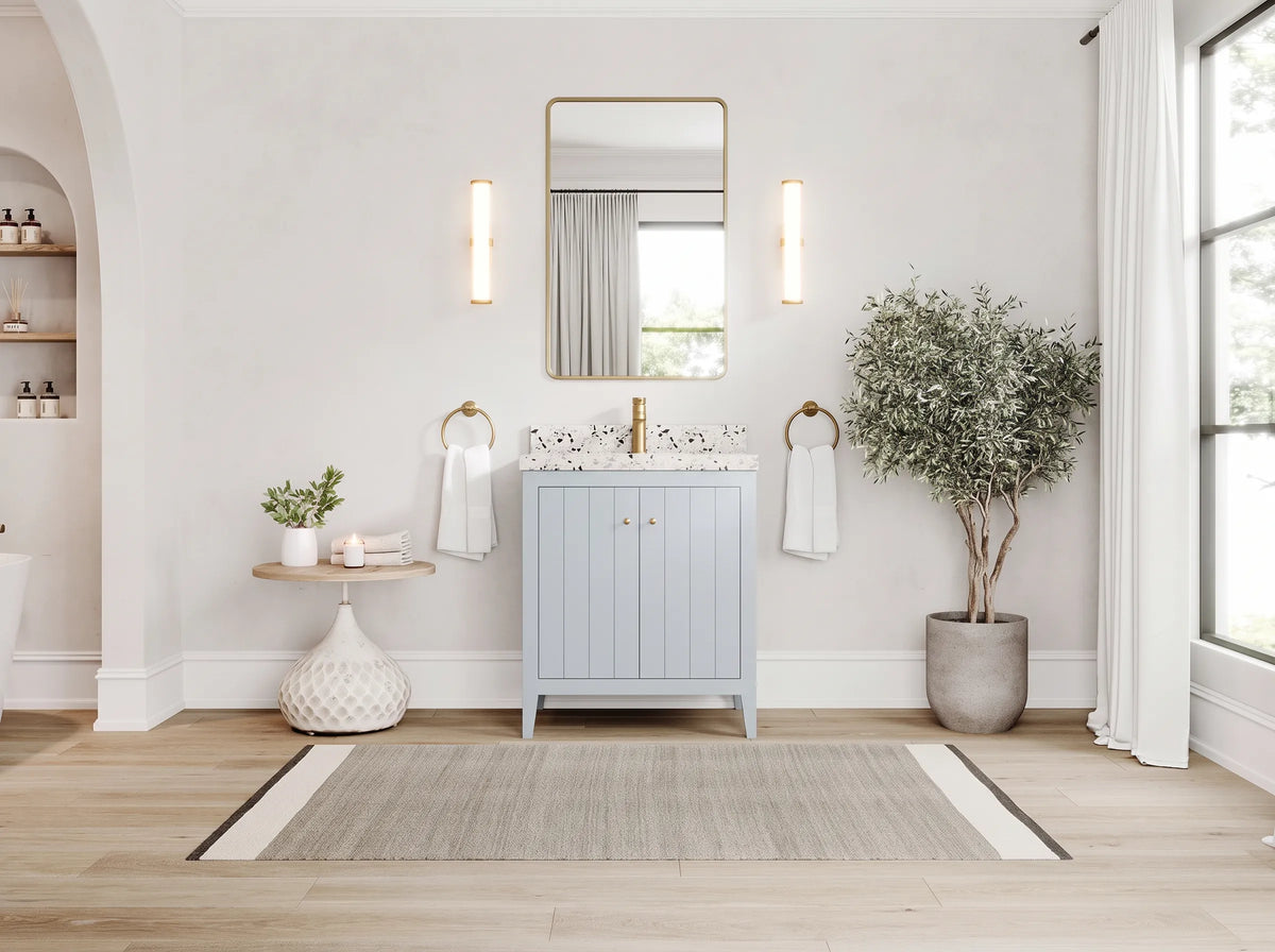Atlanta 30 in. W x 22 in. D Single Sink Bathroom Vanity