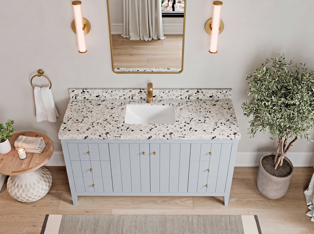 Atlanta 60 in. W x 22 in. D Single Sink Bathroom Vanity