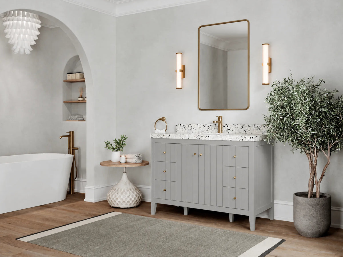 Atlanta 48 in. W x 22 in. D Single Sink Bathroom Vanity