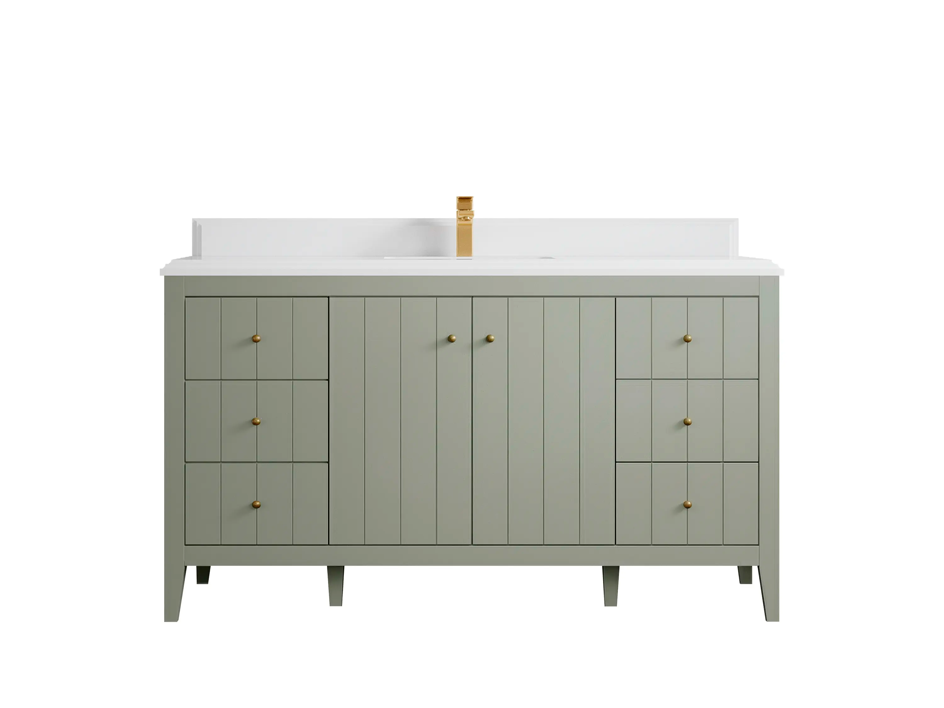 Atlanta 60 in. W x 22 in. D Single Sink Bathroom Vanity
