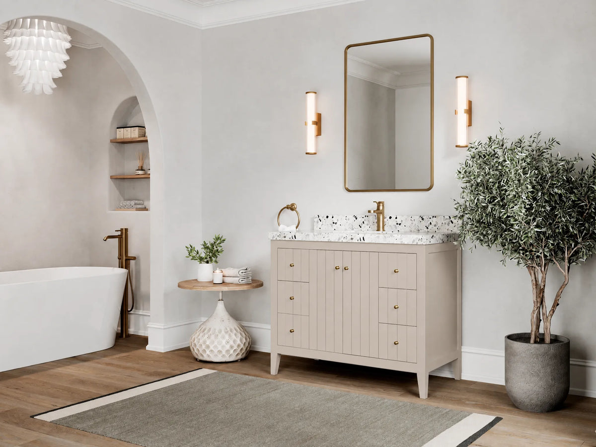 Atlanta 42 in. W x 22 in. D Single Sink Bathroom Vanity
